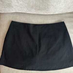 Princess Polly Gigi Black Skort